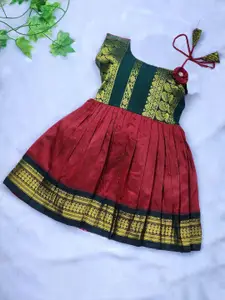 BAESD Girls One Shoulder Ethnic Dresses