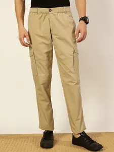 Thomas Scott Men Smart Slim Fit Cargos Trousers