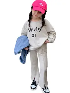 StyleCast x Revolte Girls Printed T-shirt with Trouser