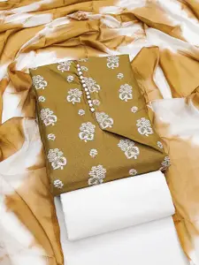 MANVAA Floral Printed Unstitched Dress Material