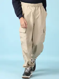 V-Mart Boys Cotton Regular Fit Slip-On Cargos Trousers