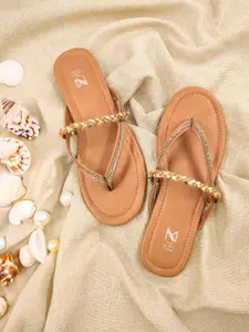 THE MADRAS TRUNK Women Open Toe Flats