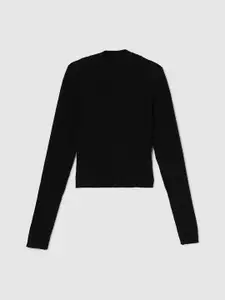 max Girls Cotton Long Sleeves Round Neck Pullover