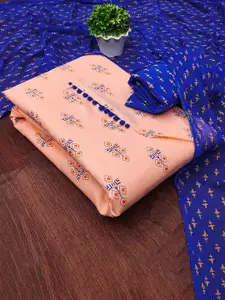 MANVAA Ethnic Motifs Printed Unstitched Dress Material