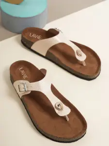 Lavie Women T-Strap Flats with Buckles