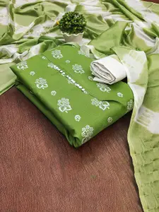 MANVAA Floral Printed Unstitched Dress Material