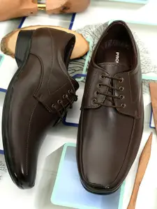 Provogue Men Square-Toe Formal Derbys