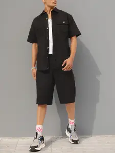 Kook N Keech Shirt with Cargo Shorts Co-ords