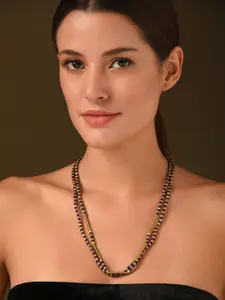 JAYPORE Beaded Minimal Necklace