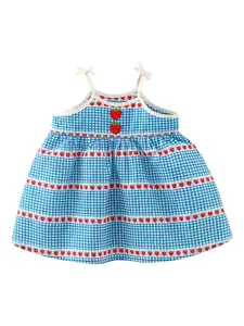 StyleCast x Revolte Checked A-Line Mini Dress