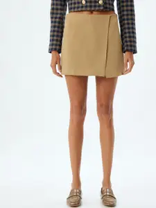 Koton Women Solid Skorts