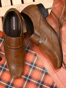 Provogue Men Round-Toe Slip On Formal Shoes