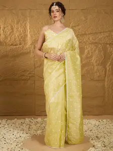 Anouk Embellished Embroidered Saree