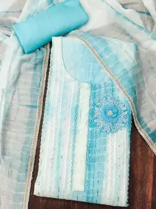 Maroosh Floral Embroidered Unstitched Dress Material