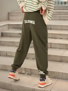 Kook N Keech Men Printed Baggy Fit Cotton Terry Joggers