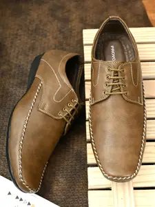 Provogue Men Leather Formal Derbys