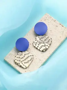 SOHI Contemporary Drop Earrings