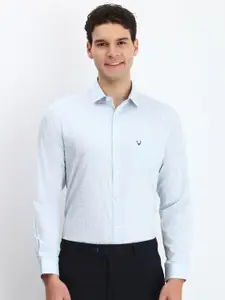 Allen Solly Men Spread Collar Solid Cotton Slim Fit Formal Shirt