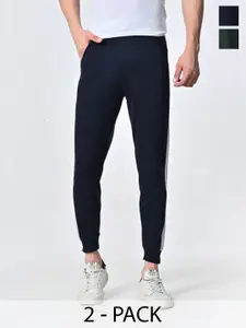 BAESD Men Pack Of 2 Cotton Regular Fit Joggers