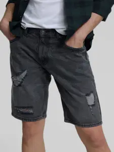 Snitch Men Denim Shorts