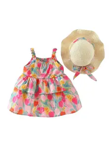 StyleCast x Revolte Floral Print A-Line Mini Dress