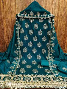 Maroosh Floral Embellished Sequinned Unstitched Dress Material