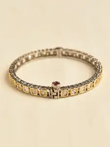 JAYPORE Kundan Stones-Studded Bangle