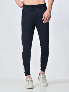 BAESD Men Pure Cotton Mid-Rise Joggers