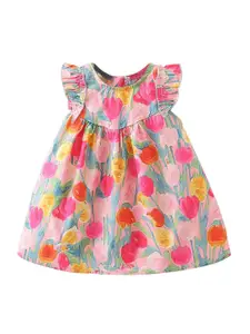 StyleCast x Revolte Floral Print A-Line Mini Dress