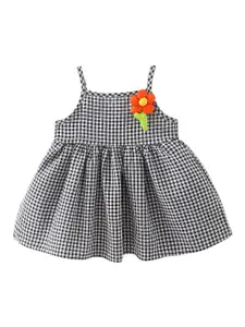 StyleCast x Revolte Checked A-Line Mini Dress