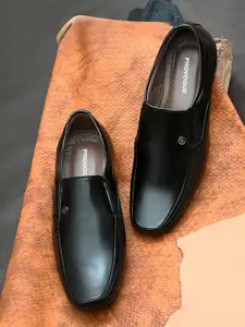 Provogue Men Round-Toe Formal Slip-Ons