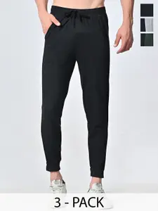BAESD Men Pack Of 3 Cotton Regular Fit Joggers