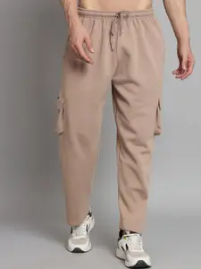 GRIFFEL Men Relaxed Fit Mid Rise Track Pants