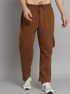 GRIFFEL Men Relaxed Fit Mid Rise Track Pants