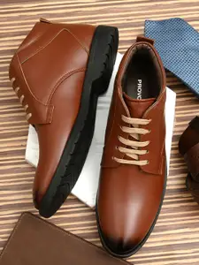 Provogue Men Derbys Tan Moisture Wicking Technology Casual Shoes