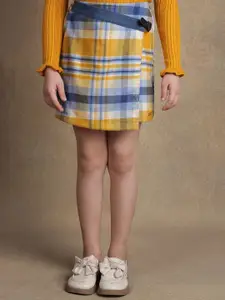 One Friday Checked Mini Skirts