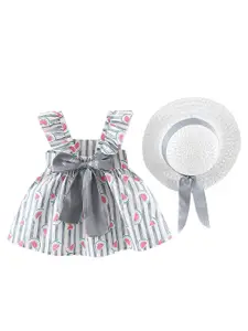 StyleCast x Revolte Print A-Line Mini Dress