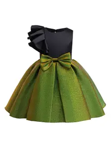 StyleCast x Revolte Embellished Fit & Flare Midi Dress