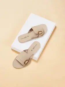 Forever Glam by Pantaloons Women Open Toe Flats with Bows