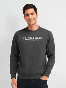 U.S. Polo Assn. Denim Co. Men Printed Long Sleeves Sweatshirt