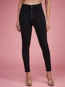 Miss Chase Women Skinny Fit High-Rise Stretchable Jeans