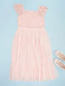 Pantaloons Junior Girls Cotton Fit & Flare Dress