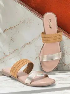 Anouk Women Ethnic Open Toe Slip On Flats