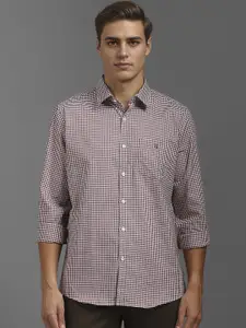 Louis Philippe Sport Men Slim Fit Opaque Checked Casual Shirt