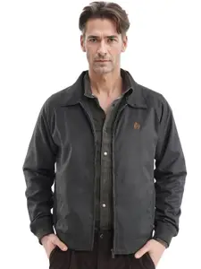 RARE RABBIT Men Cotton Bomber Jacket