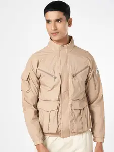 Urban Ranger by pantaloons Men Denim Jacket with Embroidered