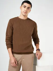 BYFORD by Pantaloons Men Round Neck Pullover Sweater