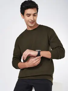 BYFORD by Pantaloons Men Round Neck Cotton Sweatshirt