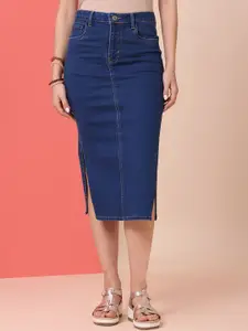 Chemistry Women Pencil Midi Skirt