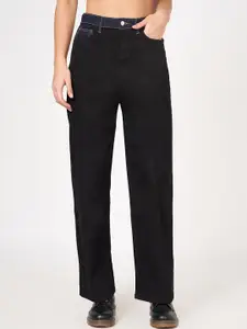 SF JEANS by Pantaloons Women Straight Fit High-Rise Jeans